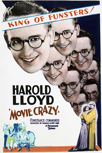 This is an image of Vintage Reproduction of Movie Crazy 297084
