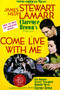 This is an image of Vintage Reproduction of Come Live with Me 297101