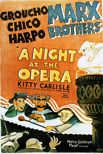 This is an image of Vintage Reproduction of A Night at the Opera 297103