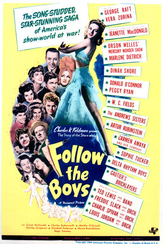 This is an image of Vintage Reproduction of Follow the Boys 297112