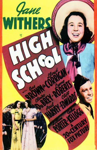 This is an image of Vintage Reproduction of High School 297672