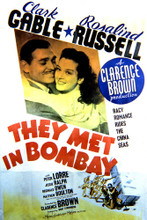 This is an image of Vintage Reproduction of They Met in Bombay 297126