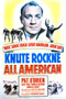 This is an image of Vintage Reproduction of Knute Rockne All American 297130
