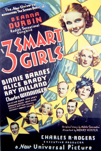 This is an image of Vintage Reproduction of 3 Smart Girls 297131