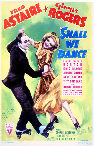 This is an image of Vintage Reproduction of Shall We Dance 297682