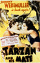 This is an image of Vintage Reproduction of Tarzan and His Mate 297687