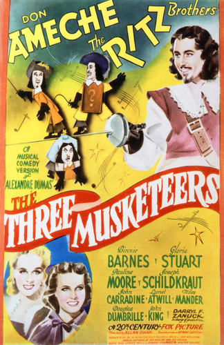 This is an image of Vintage Reproduction of The Three Musketeers 297693