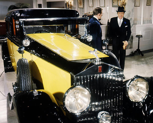 This is an image of Photograph & Poster of The Yellow-Rolls Royce 286130