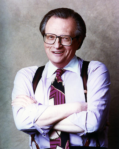 This is an image of Photograph & Poster of Larry King 289547