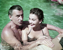 This is an image of Photograph & Poster of Jean Simmons and Stewart Granger 290061
