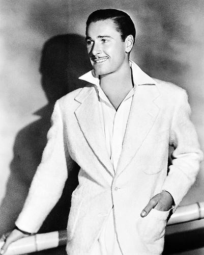 This is an image of 169315 Errol Flynn Photograph & Poster