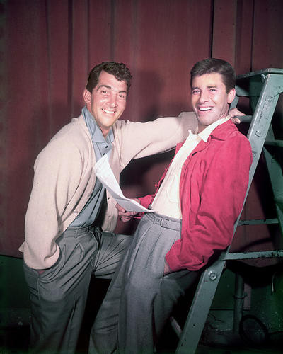 This is an image of 249879 Dean Martin & Jerry Lewis Photograph & Poster