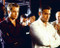 This is an image of 250131 George Clooney and Brad Pitt Photograph & Poster
