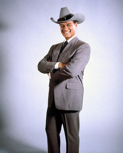 This is an image of 250224 Larry Hagman Photograph & Poster