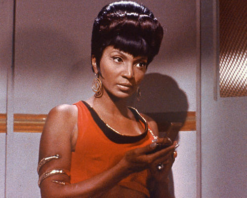 This is an image of 254156 Nichelle Nichols Photograph & Poster
