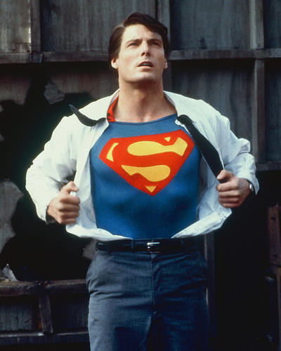 This is an image of 254852 Christopher Reeve Photograph & Poster