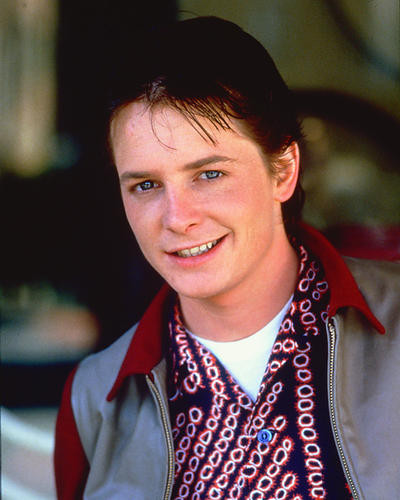 This is an image of 256173 Michael J.Fox Photograph & Poster