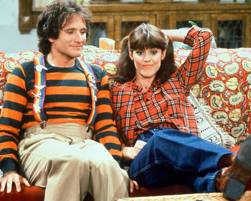 This is an image of 258003 Mork and Mindy Photograph & Poster
