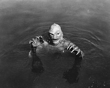 This is an image of 258464 The Creature from the Black Lagoon Photograph & Poster