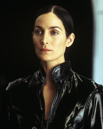 This is an image of 258665 Carrie-Anne Moss Photograph & Poster