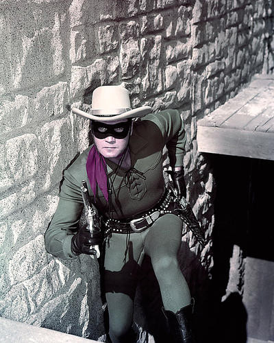 This is an image of 266107 Clayton Moore Photograph & Poster