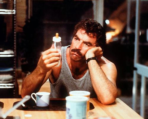 This is an image of 266167 Tom Selleck Photograph & Poster
