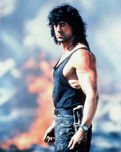 This is an image of 266192 Sylvester Stallone Photograph & Poster