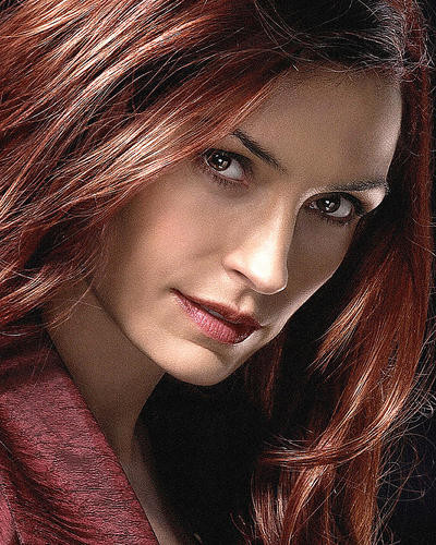 This is an image of 270650 Famke Janssen Photograph & Poster