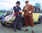 This is an image of 280898 Gert Frbe as Auric Goldfinger and Harold Sakata as Oddjob in Goldfinger
