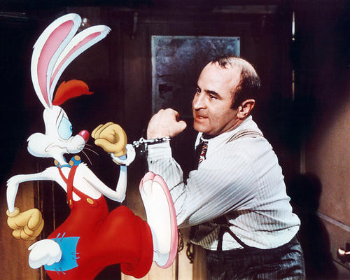 This is an image of 281053 Bob Hoskins Photograph & Poster