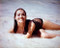 This is an image of 281074 Claudine Auger Photograph & Poster
