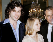 This is an image of 282825 Jodie Foster and John Travolta Photograph & Poster