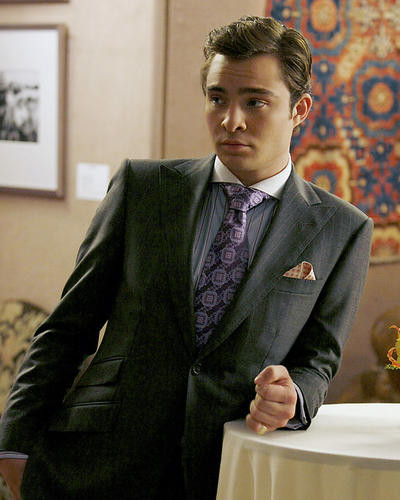 This is an image of 288067 Ed Westwick Photograph & Poster