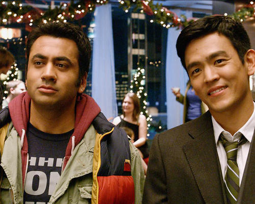 This is an image of 288730 Harold and Kumar Christmas Photograph & Poster