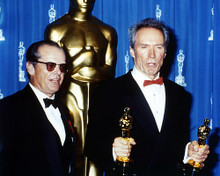This is an image of 290525 Clint Eastwood and Jack Nicholson Photograph & Poster