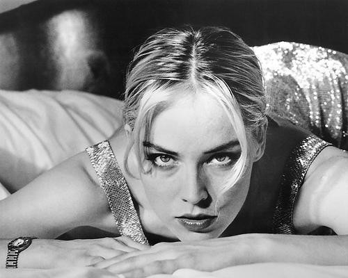 This is an image of 191261 Sharon Stone Photograph & Poster