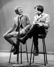 This is an image of 192279 Peter Noone and Noel Harrison Photograph & Poster