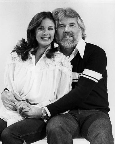 This is an image of 192282 Lynda Carter and Kenny Rogers Photograph & Poster