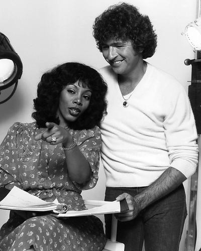 This is an image of 192288 Donna Summer and Mac Davis Photograph & Poster