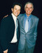 This is an image of 248452 Charlton Heston & Mark Wahlberg Photograph & Poster