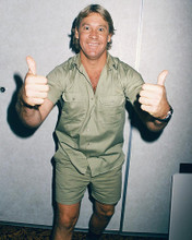 This is an image of 253054 Steve Irwin Photograph & Poster
