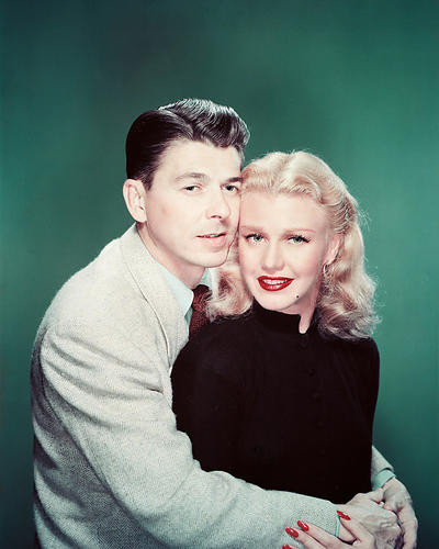 This is an image of 256251 Ronald Reagan & Ginger Rogers Photograph & Poster