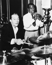 This is an image of 174964 Bing Crosby and Louis Armstrong Photograph & Poster