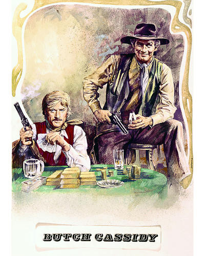 This is an image of 276014 Butch Cassidy and the Sundance Kid Photograph & Poster