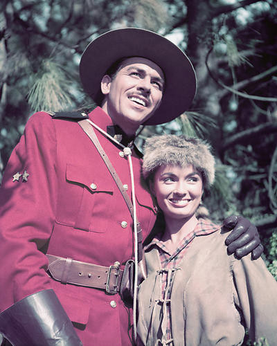 This is an image of 278131 Howard Keel & Ann Blyth Photograph & Poster