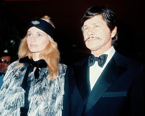 This is an image of 234492 Charles Bronson & Jill Ireland Photograph & Poster