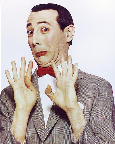 This is an image of 243671 Pee Wee Herman Photograph & Poster