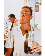 This is an image of 246761 Shane Warne Photograph & Poster