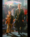 This is an image of 247811 Jude Law & Haley Joel Osment Photograph & Poster