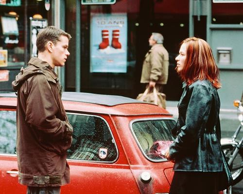 This is an image of 247297 Matt Damon & Franka Potente Photograph & Poster